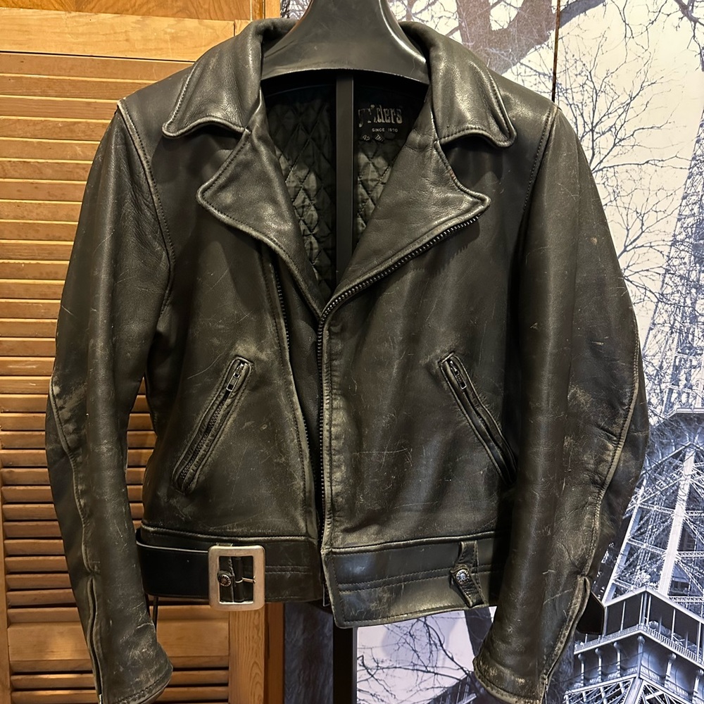 Easyriders Vintage Leather Biker Jacket